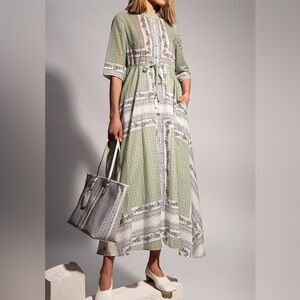 Tory Burch Botanical Garden Maxi Dress